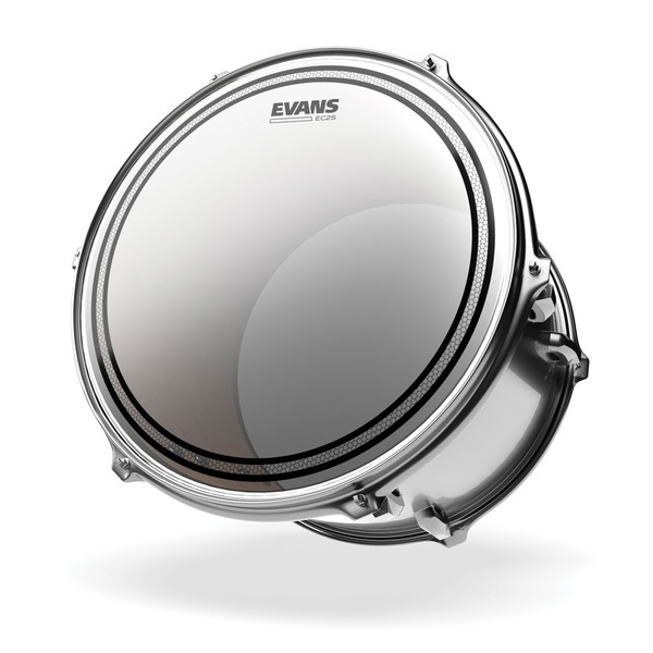 EVANS EC2 Edge Control SST Coated Drum Head, 18''