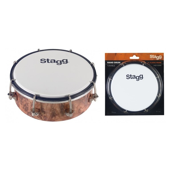 Stagg 6'' Tunable Hand Drum, Plastic