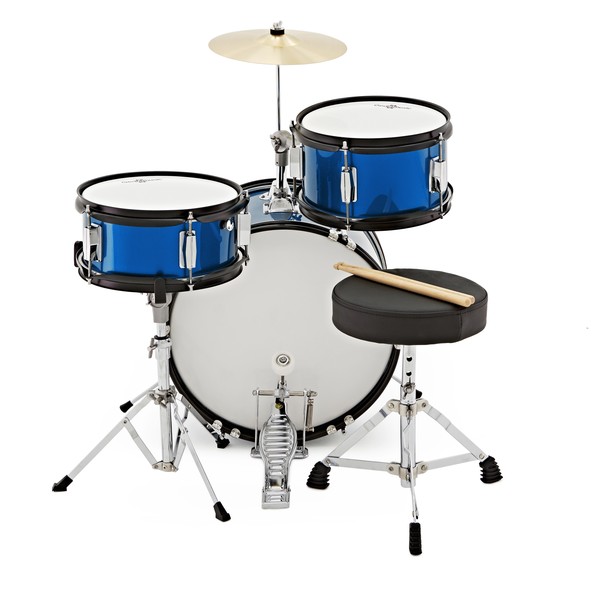 Junior 3 Piece Drum Kit by Gear4music, Back