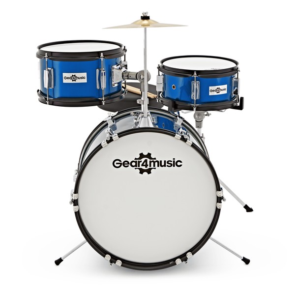 Junior 3 Piece Drum Kit by Gear4music, Front