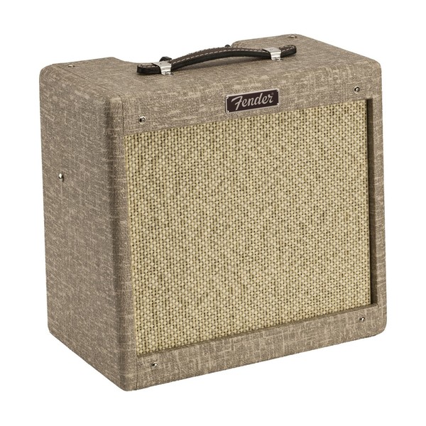 Fender FSR Pro Junior IV 1x10 Valve Combo, Fawn w/ Jenson P10Q - slant