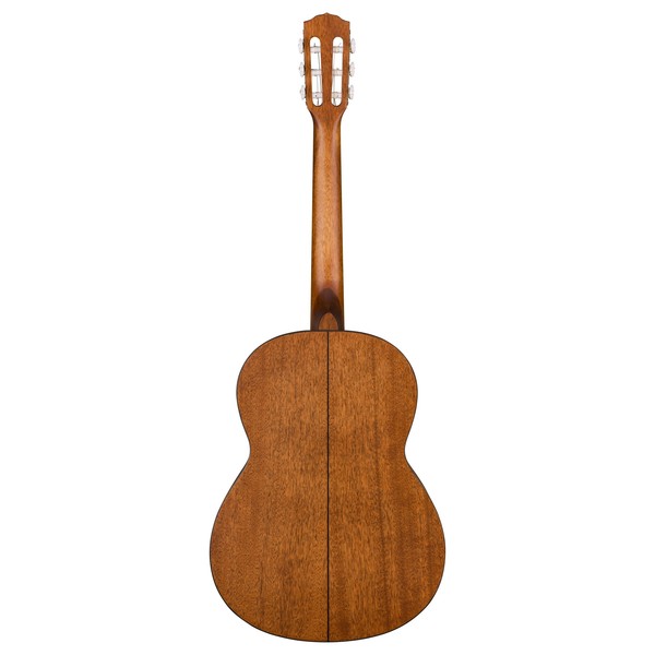 Fender ESC-105 Educational Series Classical Guitar, Vintage Natural - back