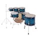 Tama Superstar Classic 22'' 7pc Shell Pack, Blue Lacquer Burst