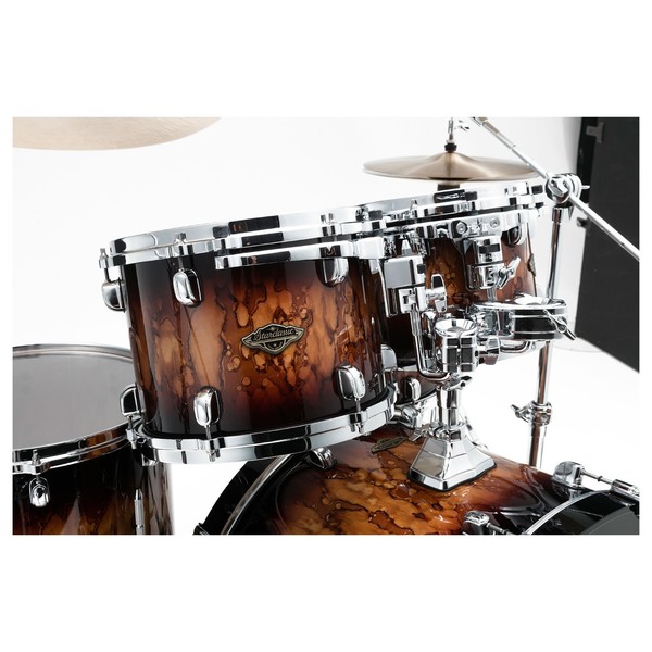 Tama Starclassic Walnut/Birch 22'' 4pc Shell Pack, Molten Brown Burst - Rack Toms