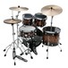 Tama Starclassic Walnut/Birch 22'' 4pc Shell Pack, Molten Brown Burst - behind