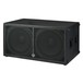 Wharfedale Pro Delta X218B Dual 18'' Passive Subwoofer, Front Angled Left