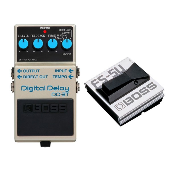 Boss DD-3T Digital Delay Pedal with Tap Tempo Footswitch - Main
