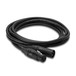 Hosa Edge Microphone Cable, Neutrik XLR3F to XLR3M, 15 ft - Top