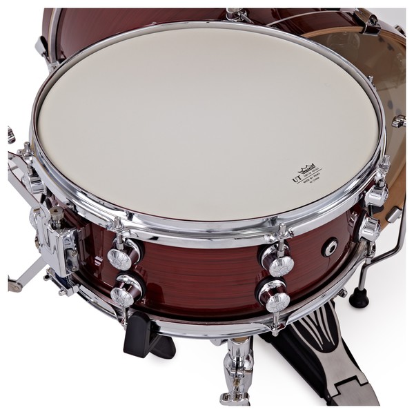 Natal Arcadia 20'' 5pc Drum Kit w/Cymbals, Red Strata