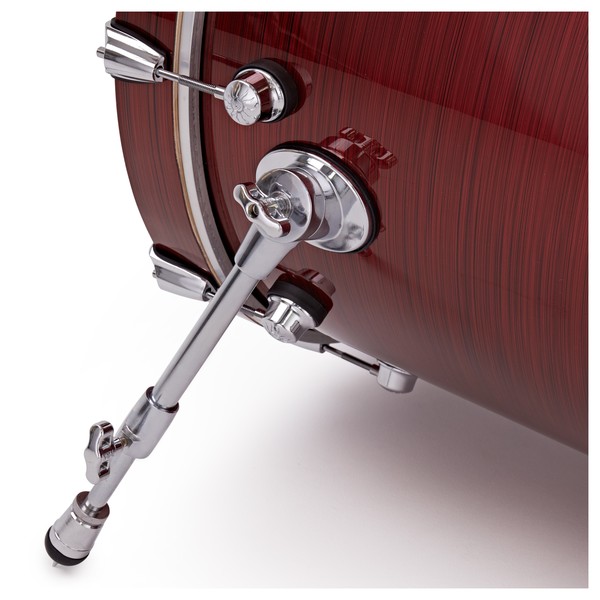 Natal Arcadia 20'' 5pc Drum Kit w/Cymbals, Red Strata