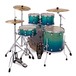 Natal Arcadia 22'' 5pc Drum Kit w/Cymbals, Blue to Black Fade