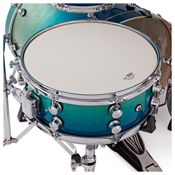 Natal Arcadia 22'' 5pc Drum Kit w/Cymbals, Blue to Black Fade