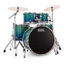 Natal Arcadia 22'' Am. Fusion 5pc Drum Kit, Blue to Black Fade