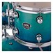 Natal Arcadia 22'' Am. Fusion 5pc Drum Kit, Blue to Black Fade - rack tom logo