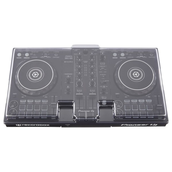 Decksaver LE Pioneer DDJ-400 Cover (LIGHT EDITION) - top