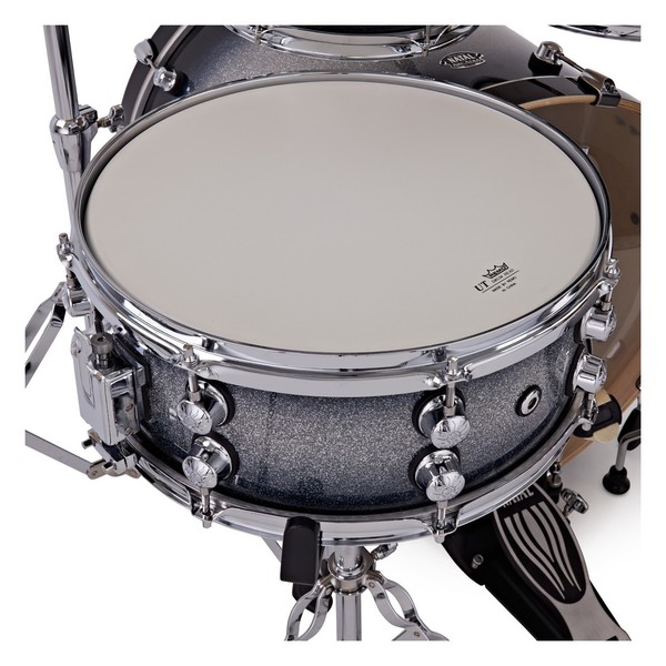 Natal Arcadia 20'' Fusion 5pc Drum Kit, Black Sparkle Sunburst  - snare drum
