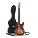 LA II Electric Guitar HSS by Gear4music, Sunburst included items