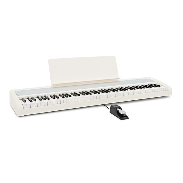 Korg B2 Digital Piano, White angle