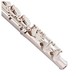 Pearl 665E Quantz Flute with Brezza Headjoint, Satin Finish, Foot Joint