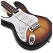 3/4 LA Left Handed Electric Guitar by Gear4music, Sunburst