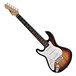 3/4 LA Left Handed Electric Guitar by Gear4music, Sunburst