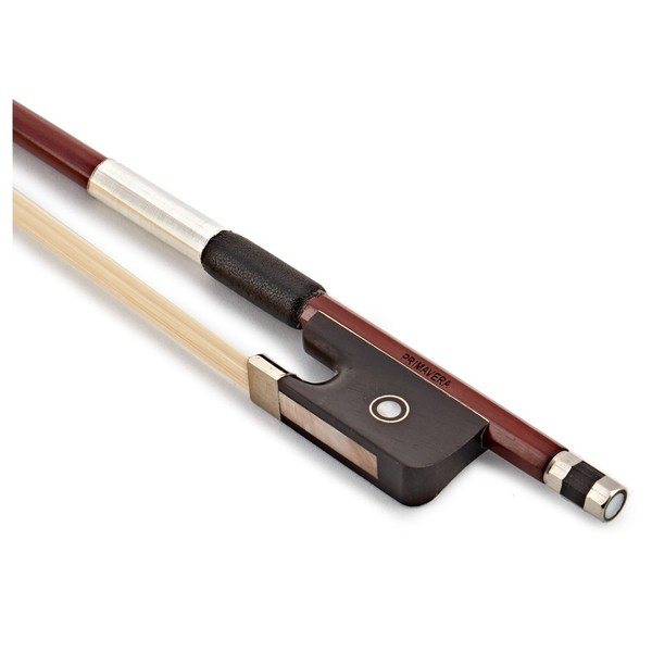 Primavera Hardwood Viola Bow, Round 12'', Frog