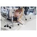 Pearl EXA Ltd Ed. Space Monkey Drum Kit w/Cymbals, Stool and Sticks - kick pedal 