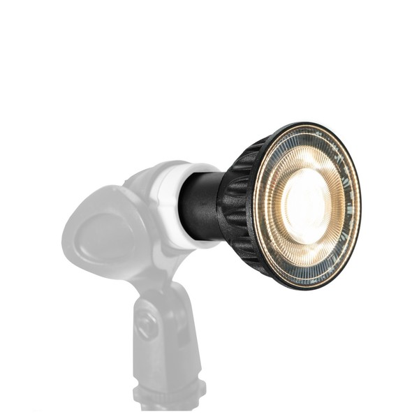 Omnilux GU-10 230V Dim-to-Warm 5W COB LED Lamp, 1800K-3000K, Warm White Preview