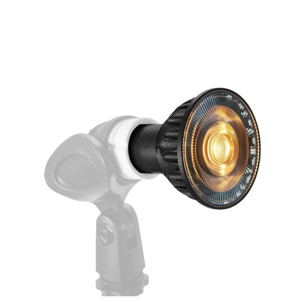 Omnilux GU-10 230V Dim-to-Warm 5W COB LED Lamp, 1800K-3000K, Extra Warm White Preview