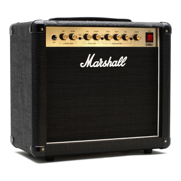 Marshall DSL5CR 5W 1x10 Valve Combo w/ Reverb Left