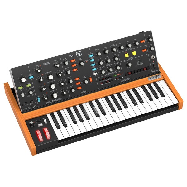 Poly D Synthesizer - Angled 2