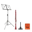 playLITE Klarinettpakke fra Gear4Music, R&oslash;d