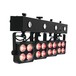 Eurolite LED KLS-180 Compact Light Set - red
