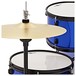 BDK-1plus Full Size Starter Drum Kit by Gear4music, Blue