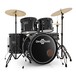 BDK-1plus Full Size Starter Drum Kit marki Gear4music, Black
