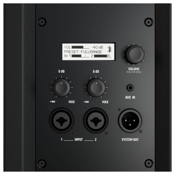 LD Systems ICOA 15 A BT 15'' Active PA Speaker with Bluetooth, Controls and Display