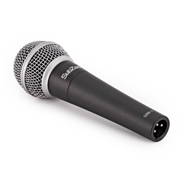SubZero SZM-11 Dynamic Microphone 3 with Case, Stands & Cables