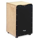 Stagg Medium Sized Black Cajon w/ Bag