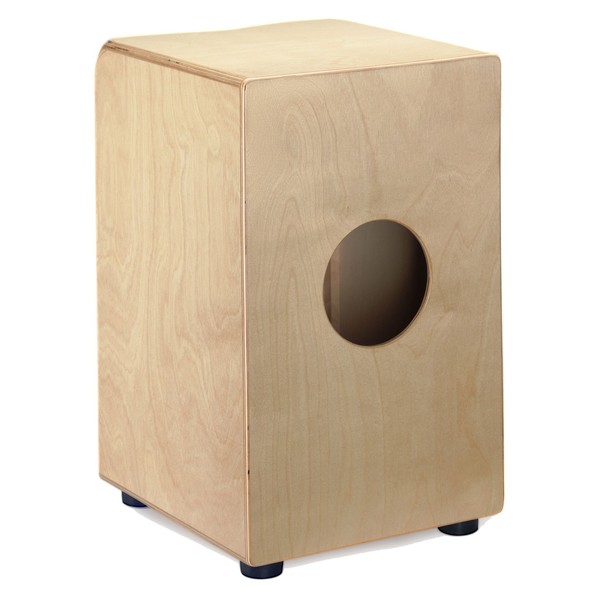 Stagg Medium Sized Sunburst Cajon + Bag - back