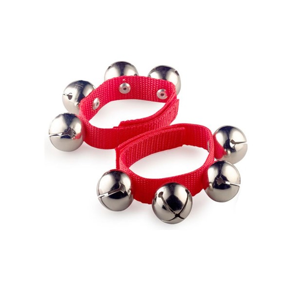 Stagg Large Wrist Bells, Red 