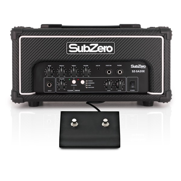 SubZero SA-20 Multi-Drive Amp Head, with Reverb