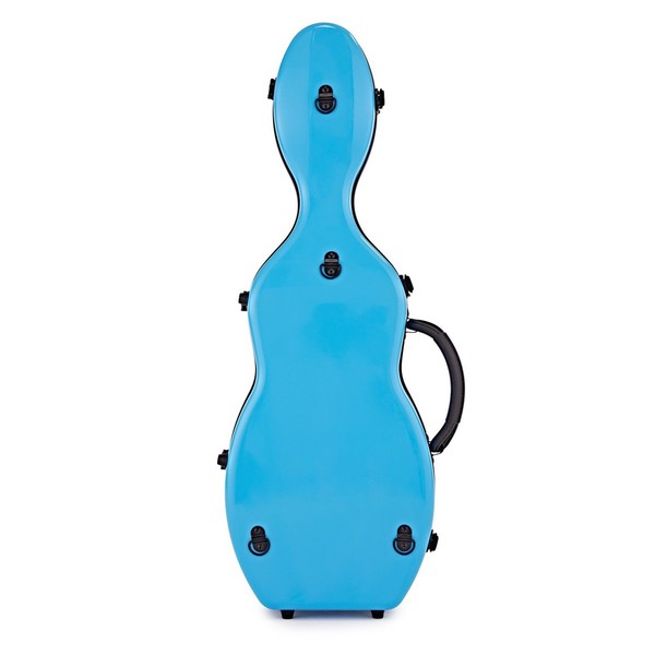 GSJ Cellissimo Violin Case 4/4 Sky Blue, Back
