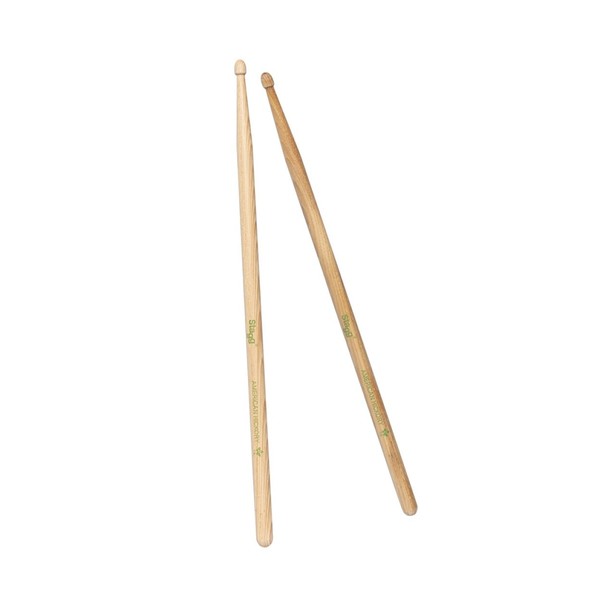 Stagg V Series Hickory 7A Drumsticks, Wood Tip - sticks