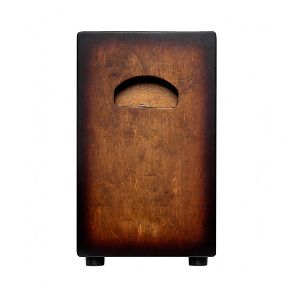 Stagg Cannon Cajon W.Ebony Finish - back