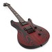 PRS SE Custom 24 Sand Blasted Swamp Ash Ltd Edition, Fire Red #T13712