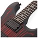 PRS SE Custom 24 Sand Blasted Swamp Ash Ltd Edition, Fire Red #T13712