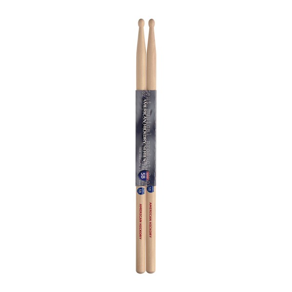 Stagg Hickory 5B Drumsticks, Wood Tip - main image