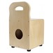 Stagg Kids Cajon With Back Rest, Green - back