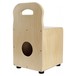 Stagg Kids Cajon With Back Rest, Purple - back