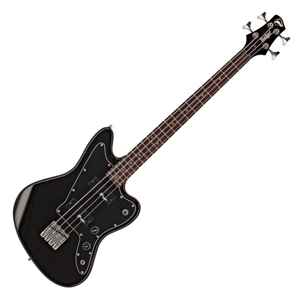 Badger Classic Bass Guitar, All Black